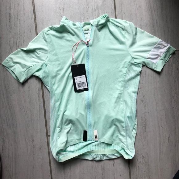 Rapha Tops - Rapha Light Teal Cycling Jersey